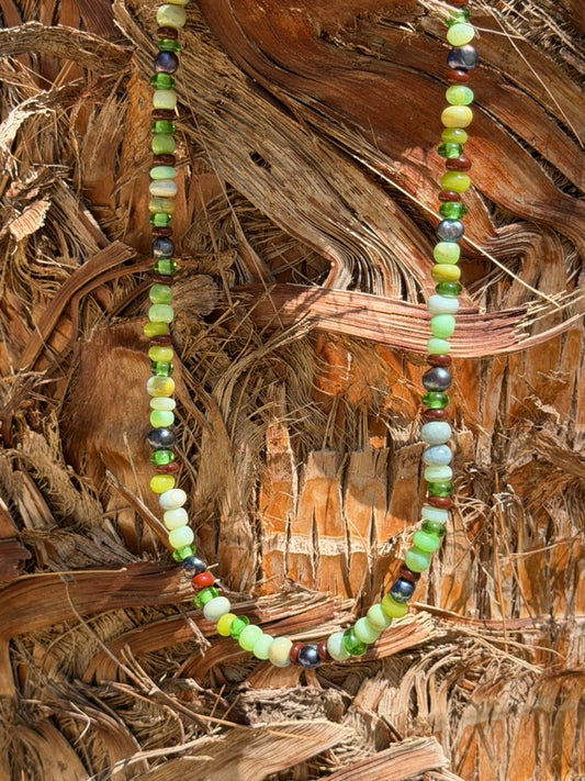 Banus Necklace Green